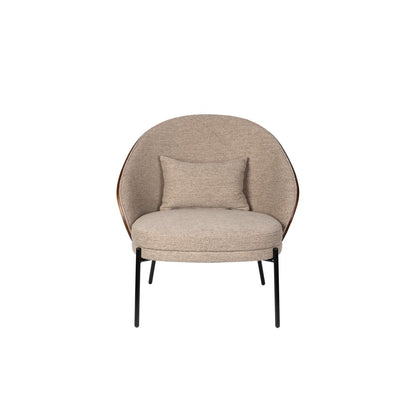 Dutchbone Fauteuil Rodin Beige - KwaliteitWonen.nl