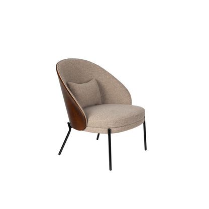 Dutchbone Fauteuil Rodin Beige - KwaliteitWonen.nl