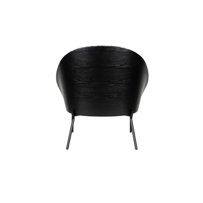 Dutchbone Fauteuil Rodin Bouclé Zwart - KwaliteitWonen.nl