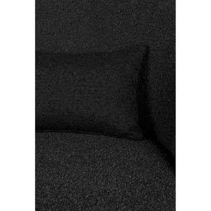 Dutchbone Fauteuil Rodin Bouclé Zwart - KwaliteitWonen.nl