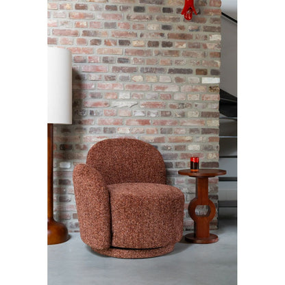 Dutchbone Fauteuil Rose Bordeaux Rood - KwaliteitWonen.nl