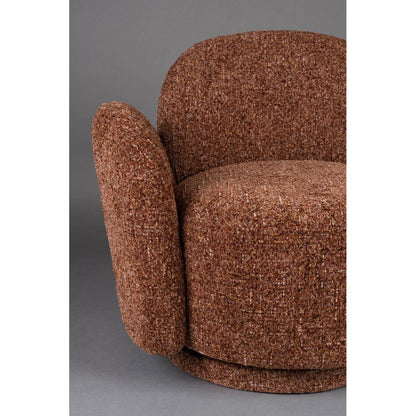 Dutchbone Fauteuil Rose Bordeaux Rood - KwaliteitWonen.nl