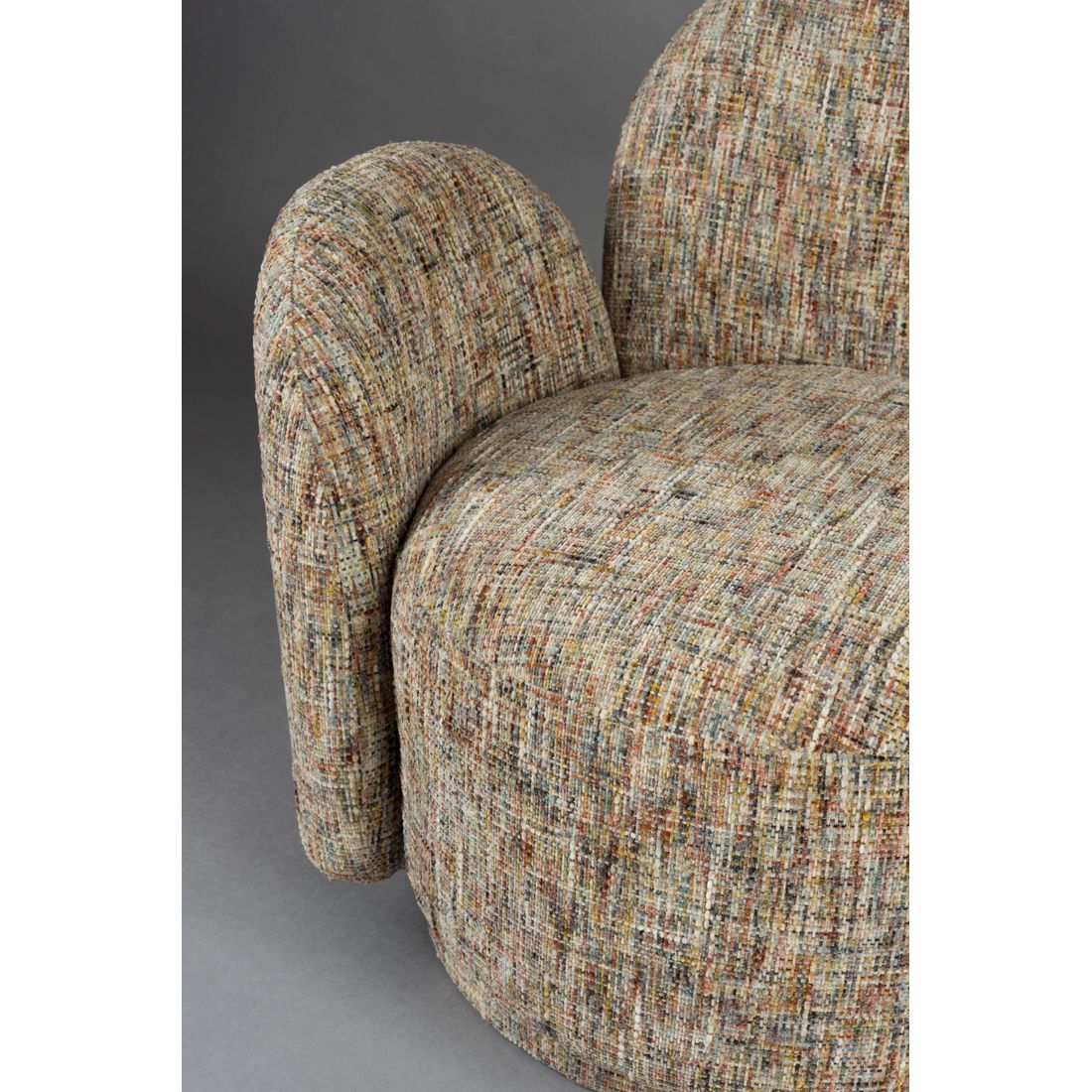 Dutchbone Fauteuil Rose Meerkleurig - KwaliteitWonen.nl