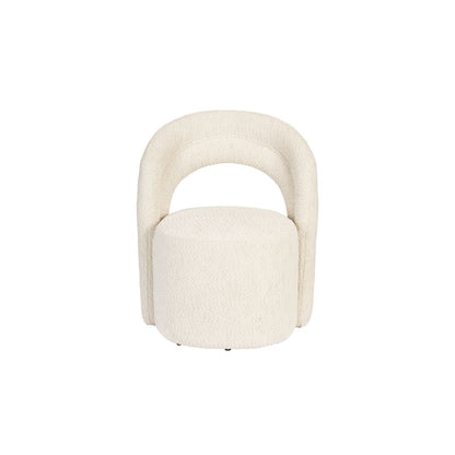Dutchbone Fauteuil Seina Swivel Beige - KwaliteitWonen.nl