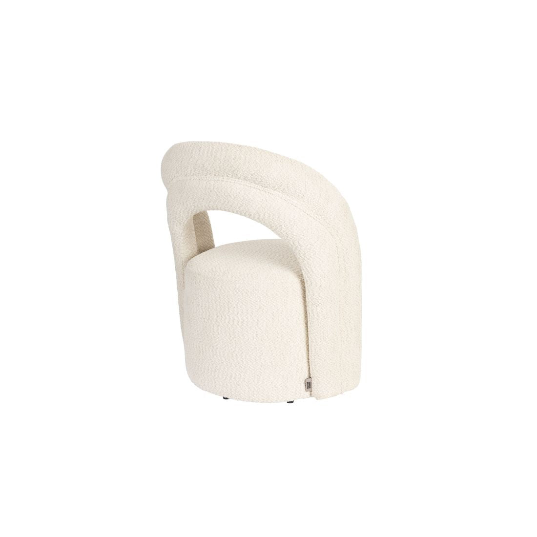 Dutchbone Fauteuil Seina Swivel Beige - KwaliteitWonen.nl