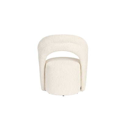 Dutchbone Fauteuil Seina Swivel Beige - KwaliteitWonen.nl