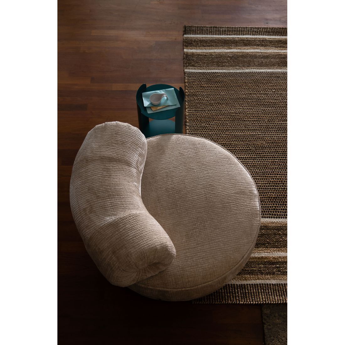 Dutchbone Fauteuil Tilbury Naturel Beige - KwaliteitWonen.nl