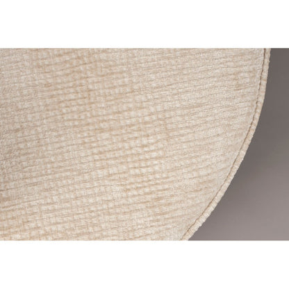 Dutchbone Fauteuil Tilbury Naturel Beige - KwaliteitWonen.nl