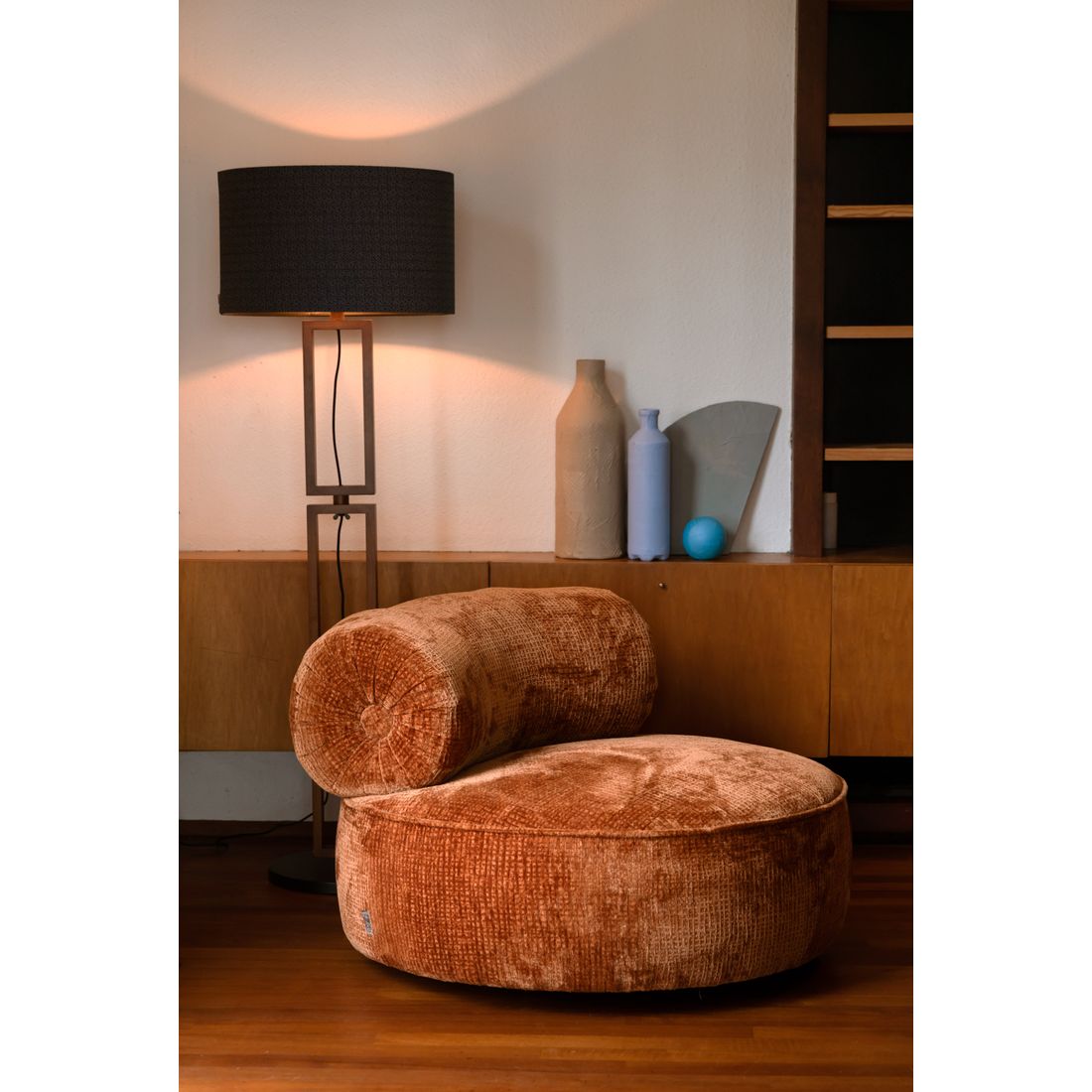Dutchbone Fauteuil Tilbury Terra - KwaliteitWonen.nl