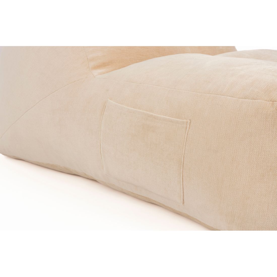 Dutchbone Fauteuil Tombag Beige - KwaliteitWonen.nl