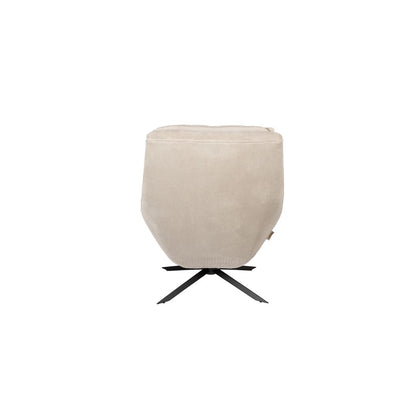 Dutchbone Fauteuil Vince Beige-Kwaliteitwonen.nl