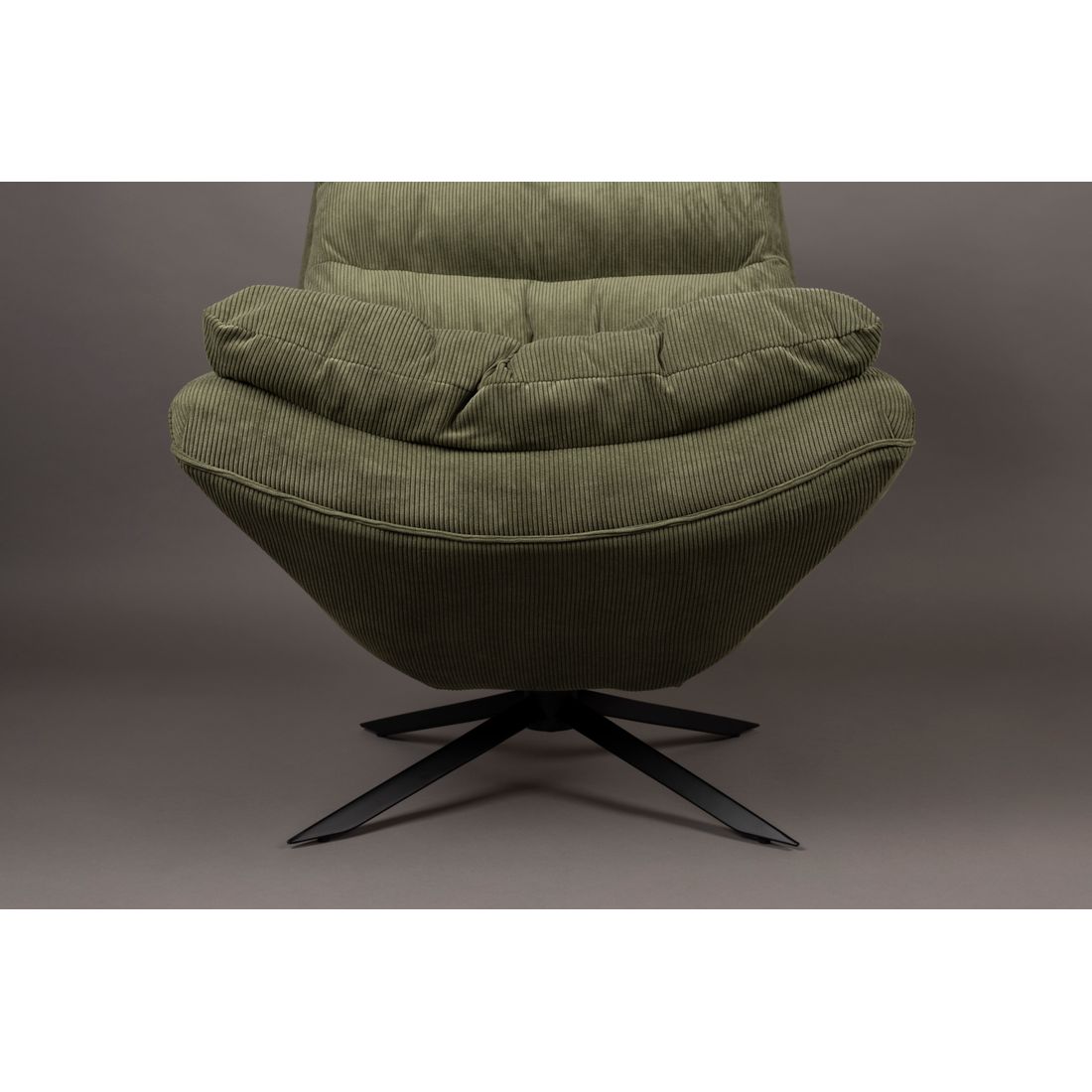 Dutchbone Fauteuil Vince Groen - KwaliteitWonen.nl
