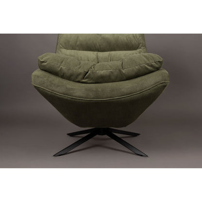 Dutchbone Fauteuil Vince Groen - KwaliteitWonen.nl