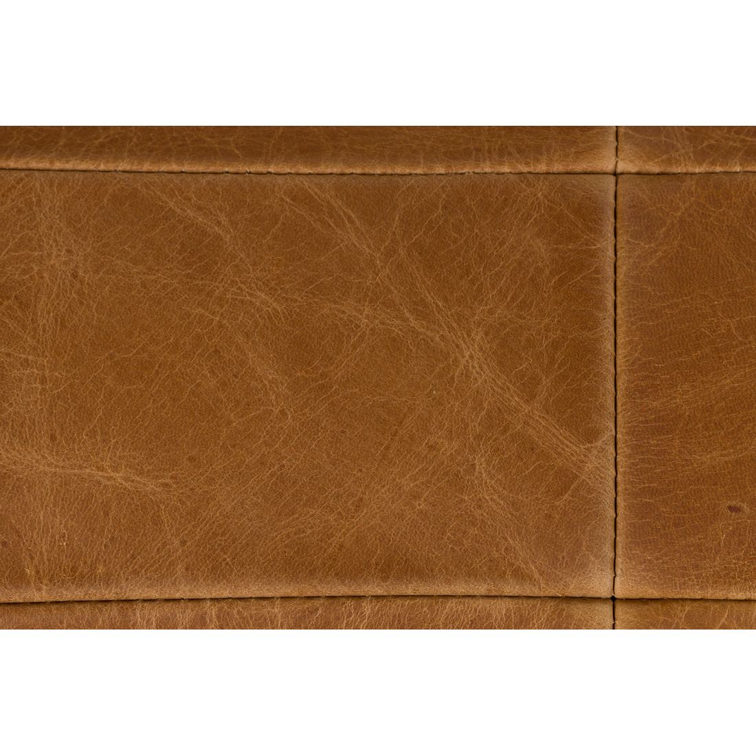 Dutchbone Fauteuil Wyatt Wax Leer Cognac - KwaliteitWonen.nl
