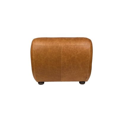 Dutchbone Fauteuil Wyatt Wax Leer Cognac - KwaliteitWonen.nl