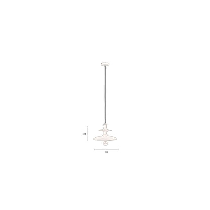 Dutchbone Hanglamp Cath S Walnoot - KwaliteitWonen.nl