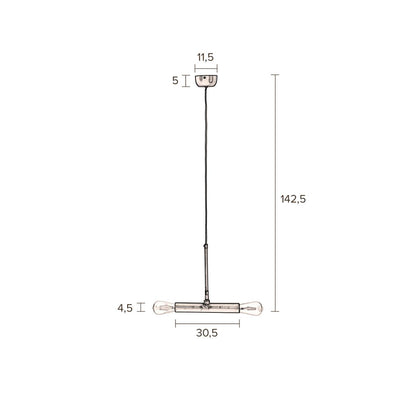 Dutchbone Hanglamp Doppio - KwaliteitWonen.nl