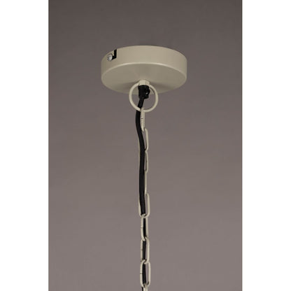 Dutchbone Hanglamp Meezan Zand Grijs M - KwaliteitWonen.nl