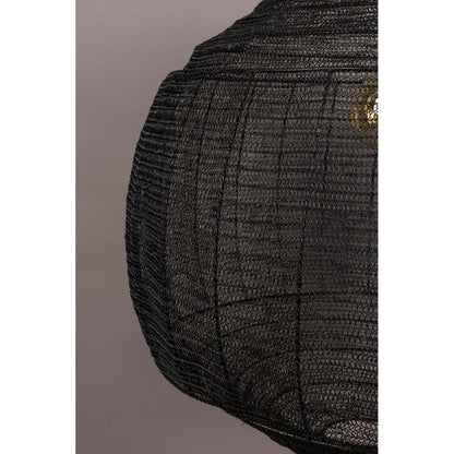 Dutchbone Hanglamp Meezan Zwart XL - KwaliteitWonen.nl