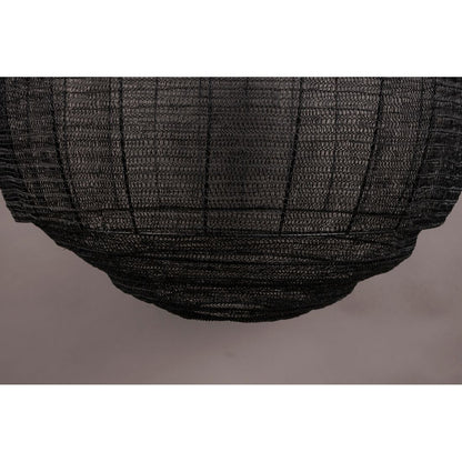 Dutchbone Hanglamp Meezan Zwart XL - KwaliteitWonen.nl