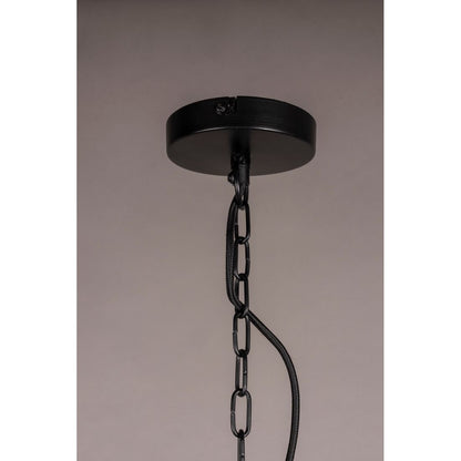 Dutchbone Hanglamp Meezan Zwart XL - KwaliteitWonen.nl