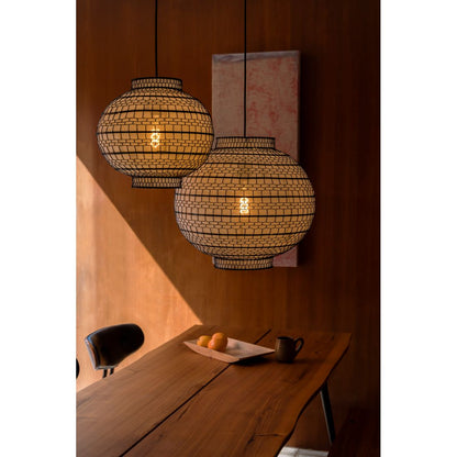 Dutchbone Hanglamp Ming Rond ø 50cm - KwaliteitWonen.nl