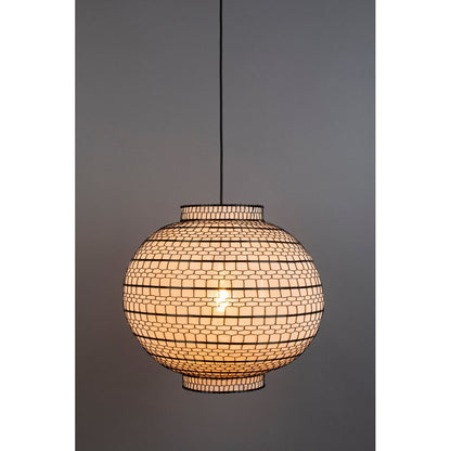 Dutchbone Hanglamp Ming Rond ø 50cm - KwaliteitWonen.nl
