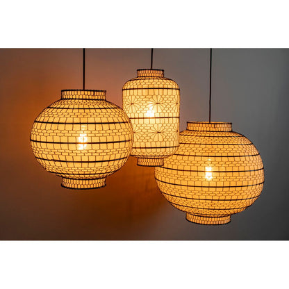 Dutchbone Hanglamp Ming Rond ø 50cm - KwaliteitWonen.nl