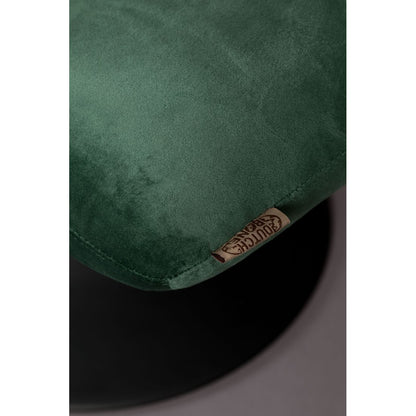 Dutchbone Hocker Bar Fluweel Groen - KwaliteitWonen.nl