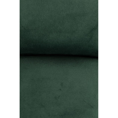 Dutchbone Hocker Bar Fluweel Groen - KwaliteitWonen.nl
