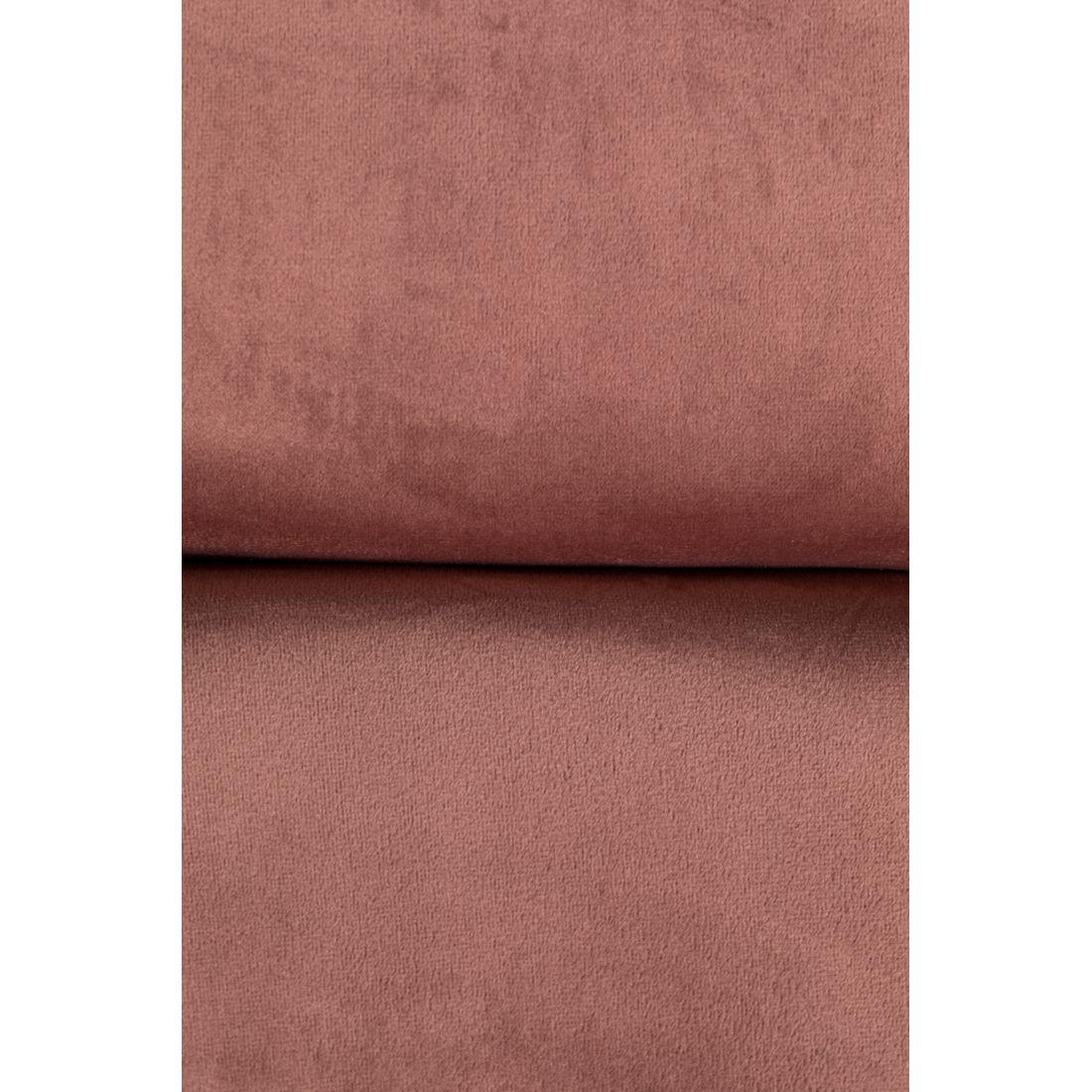 Dutchbone Hocker Bar Fluweel Oud Roze - KwaliteitWonen.nl