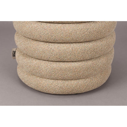 Dutchbone Poef Fern Beige - KwaliteitWonen.nl