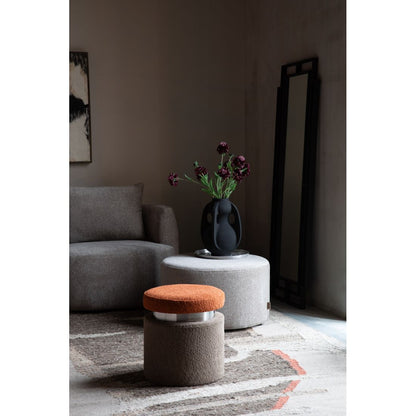 Dutchbone Poef Rocca Cappuccino - KwaliteitWonen.nl