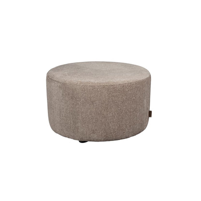 Dutchbone Poef Rocca Cappuccino - KwaliteitWonen.nl