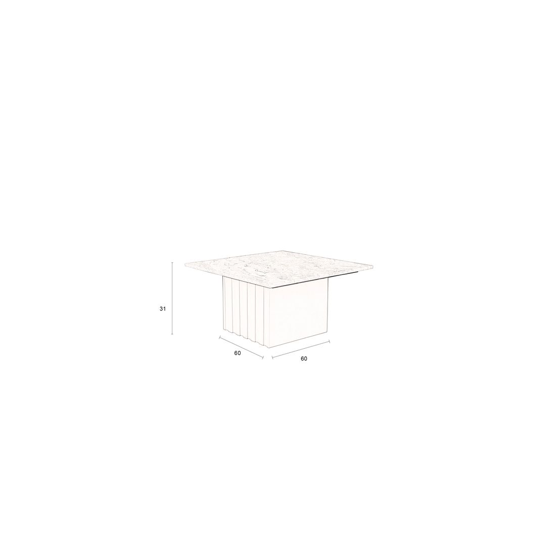 Dutchbone Salontafel Clayton - KwaliteitWonen.nl