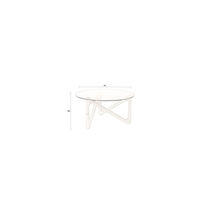 Dutchbone Salontafel Naia Naturel - KwaliteitWonen.nl