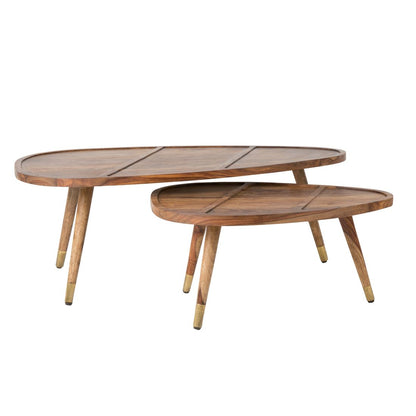 Dutchbone Salontafel Sham (Set van 2) - KwaliteitWonen.nl