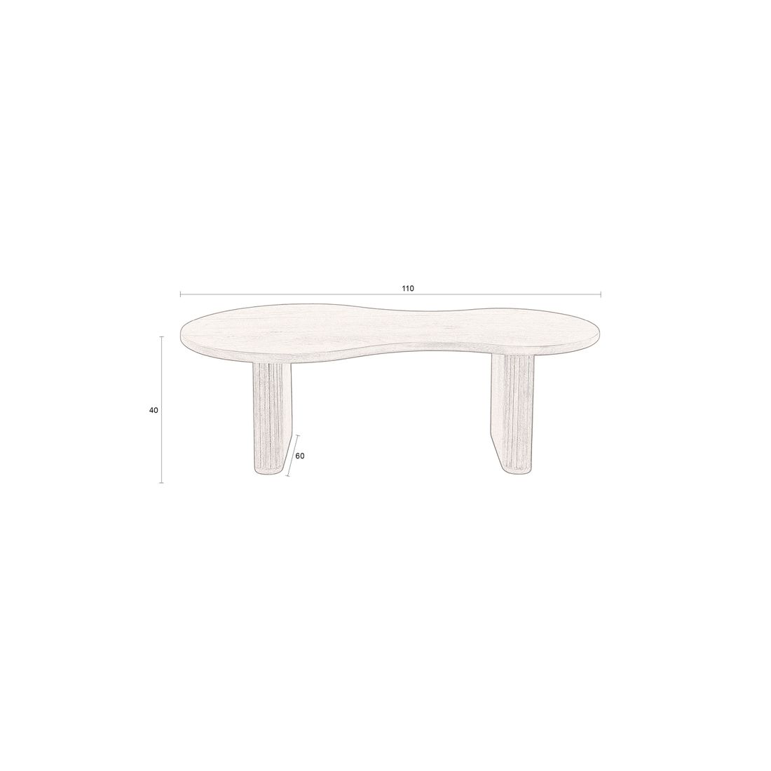 Dutchbone Salontafel Tilon - KwaliteitWonen.nl