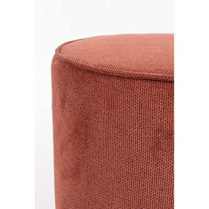 Dutchbone Stool Bellevue Red - KwaliteitWonen.nl