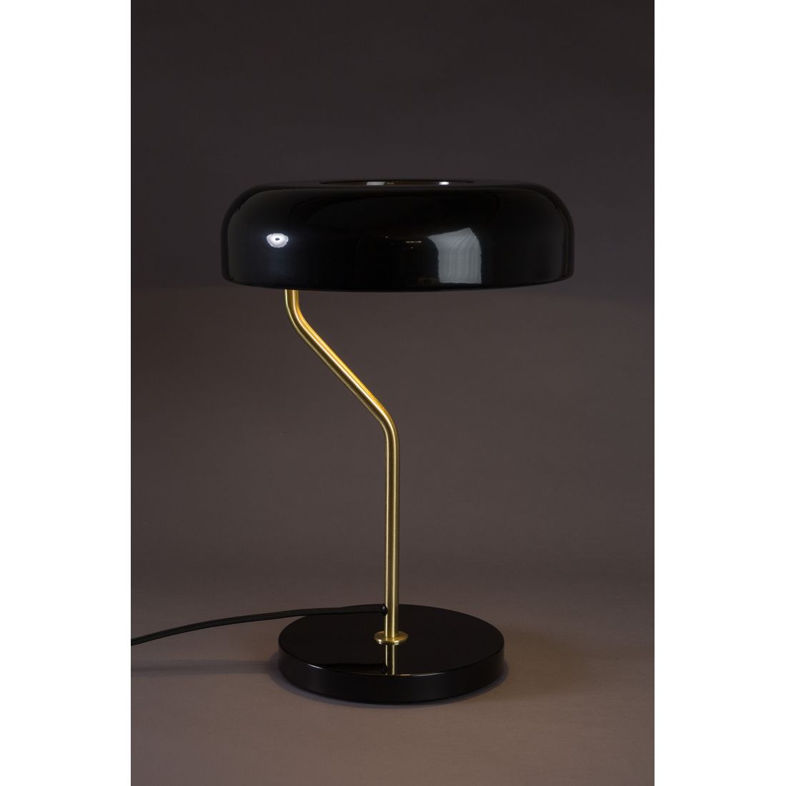 Dutchbone Tafellamp Eclipse Zwart - KwaliteitWonen.nl