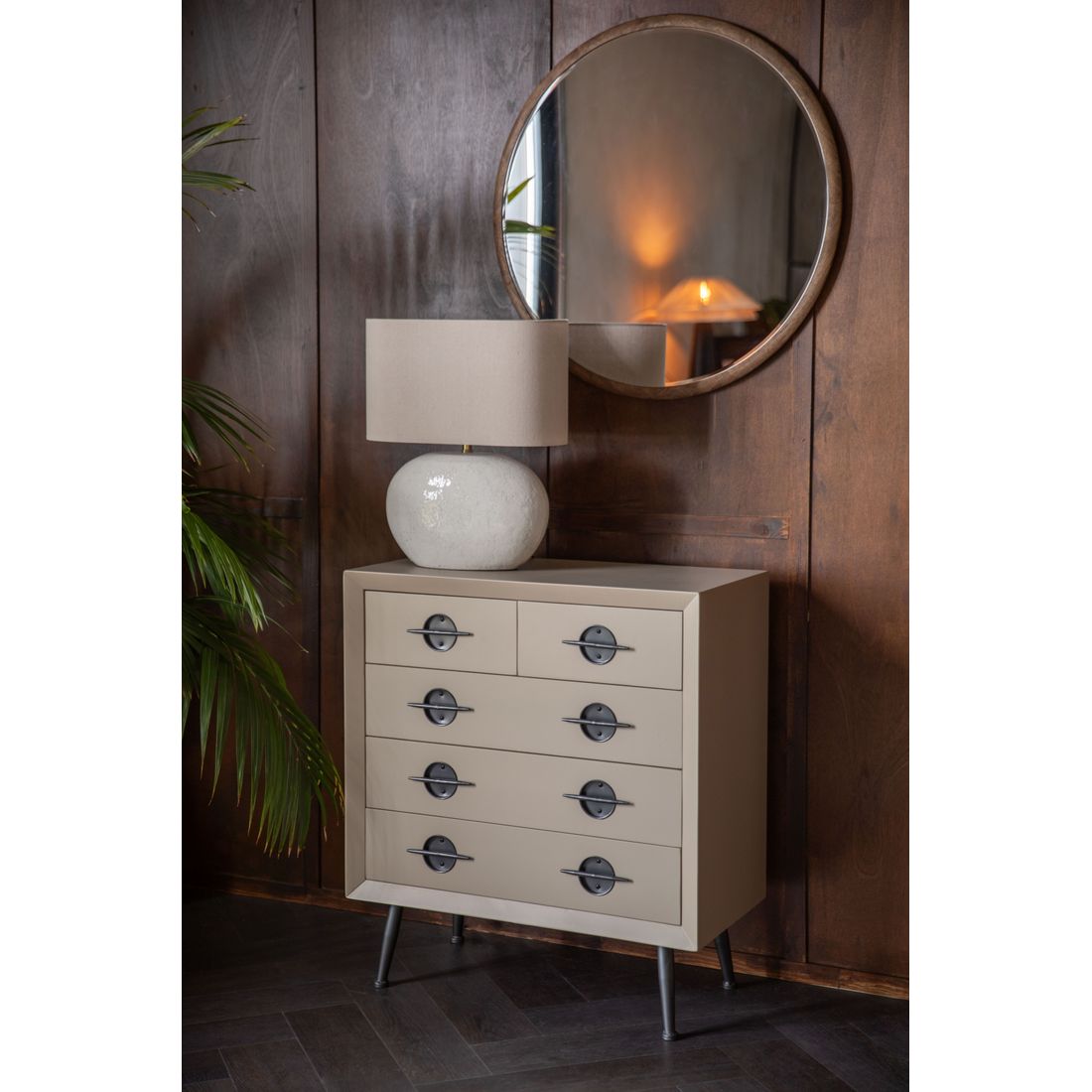 Dutchbone Tafellamp Hailey Beige - KwaliteitWonen.nl