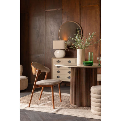 Dutchbone Tafellamp Hailey Beige - KwaliteitWonen.nl
