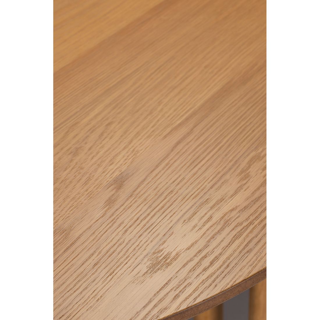Dutchbone Verstelbare Eettafel Barlet 200/240x90cm Eiken - KwaliteitWonen.nl