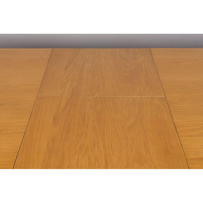 Dutchbone Verstelbare Eettafel Barlet 200/240x90cm Eiken - KwaliteitWonen.nl