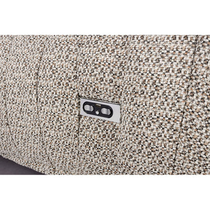 Dutchbone Verstelbare Fauteuil Hamilton Beige - KwaliteitWonen.nl