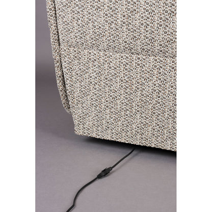 Dutchbone Verstelbare Fauteuil Hamilton Beige - KwaliteitWonen.nl
