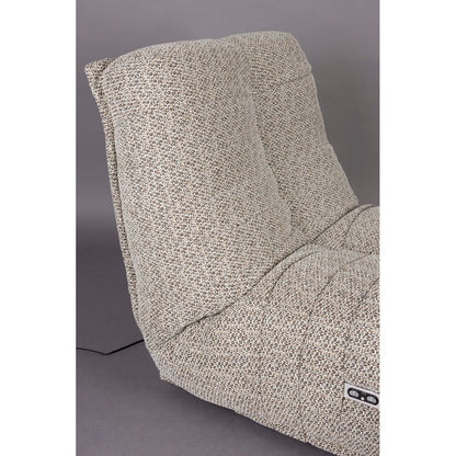 Dutchbone Verstelbare Fauteuil Hamilton Beige - KwaliteitWonen.nl
