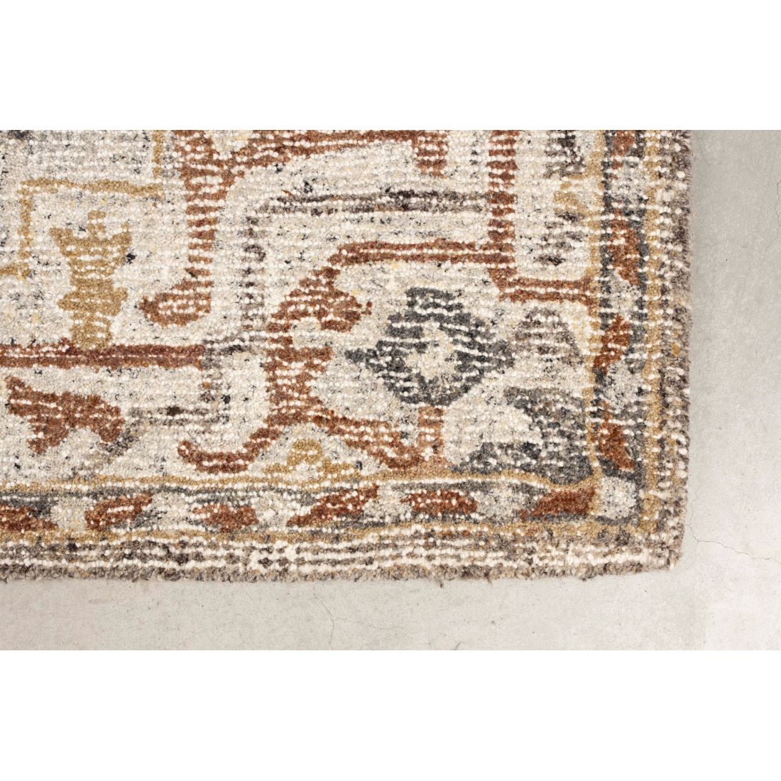 Dutchbone Vloerkleed Amori 200x300cm Grijs Bruin - KwaliteitWonen.nl