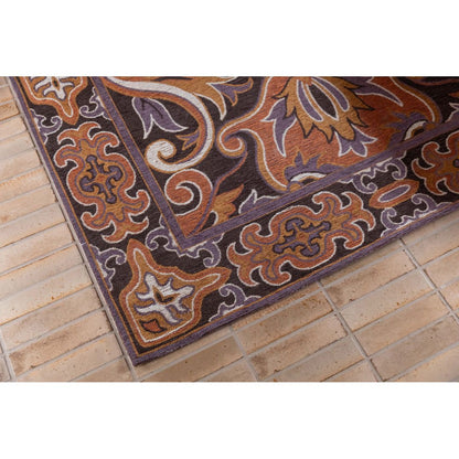 Dutchbone Vloerkleed Bashmira 160x230cm Aardse Kleuren - KwaliteitWonen.nl