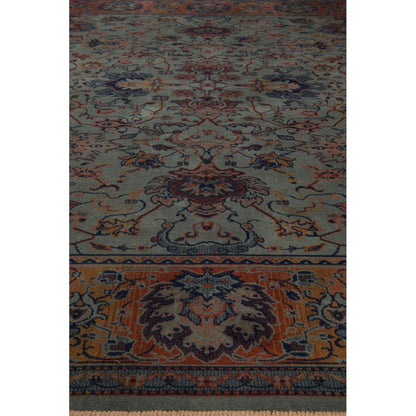Dutchbone Vloerkleed Bid Vintage Groen 170x240cm - KwaliteitWonen.nl